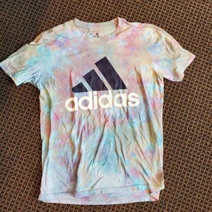 CUSTOM Tie Dye Adidas Tee